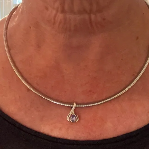 Tanzanite necklace - Picture 1 of 5